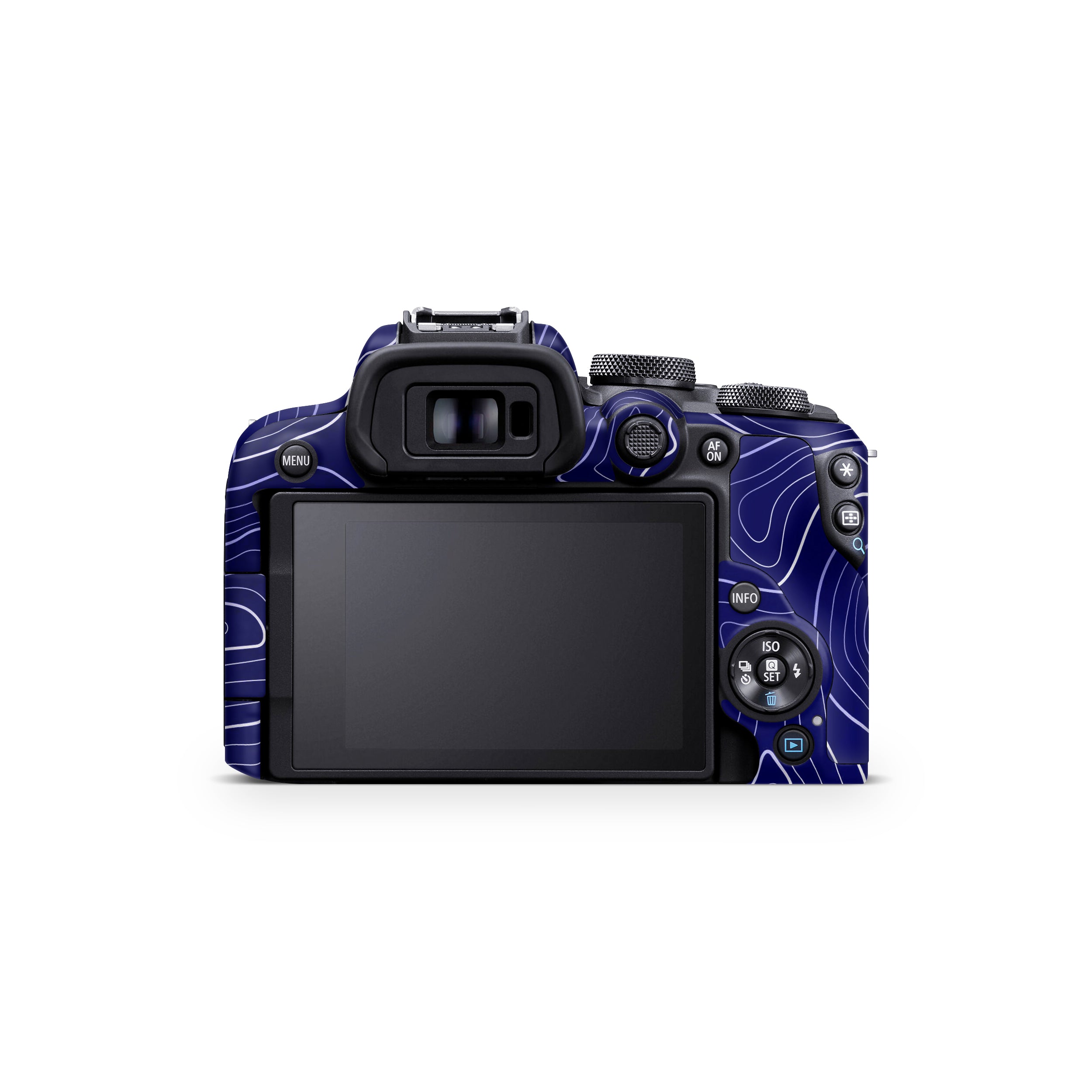 Deep Blue Contour Canon EOS R10 Camera Skin