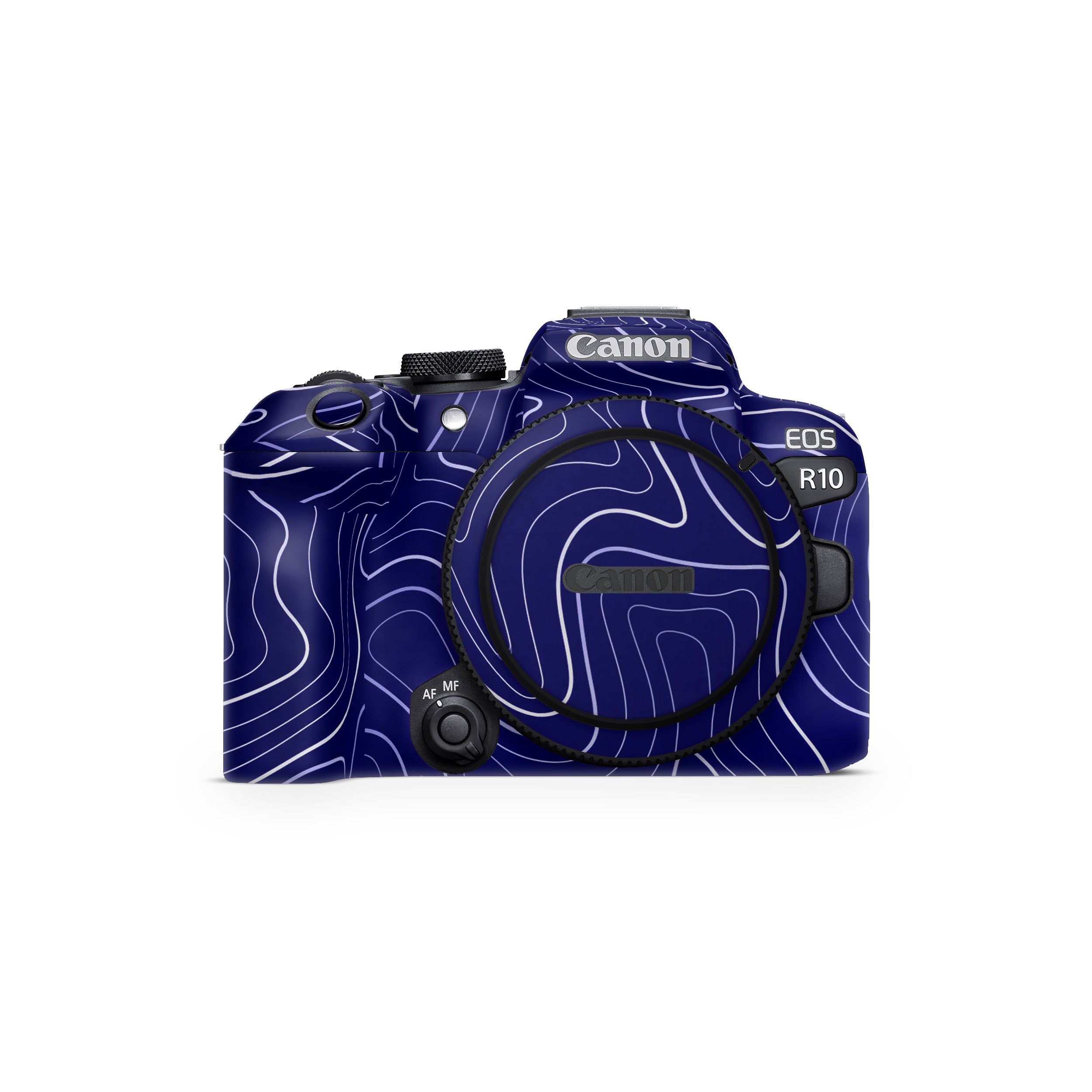 Deep Blue Contour Canon EOS R10 Camera Skin