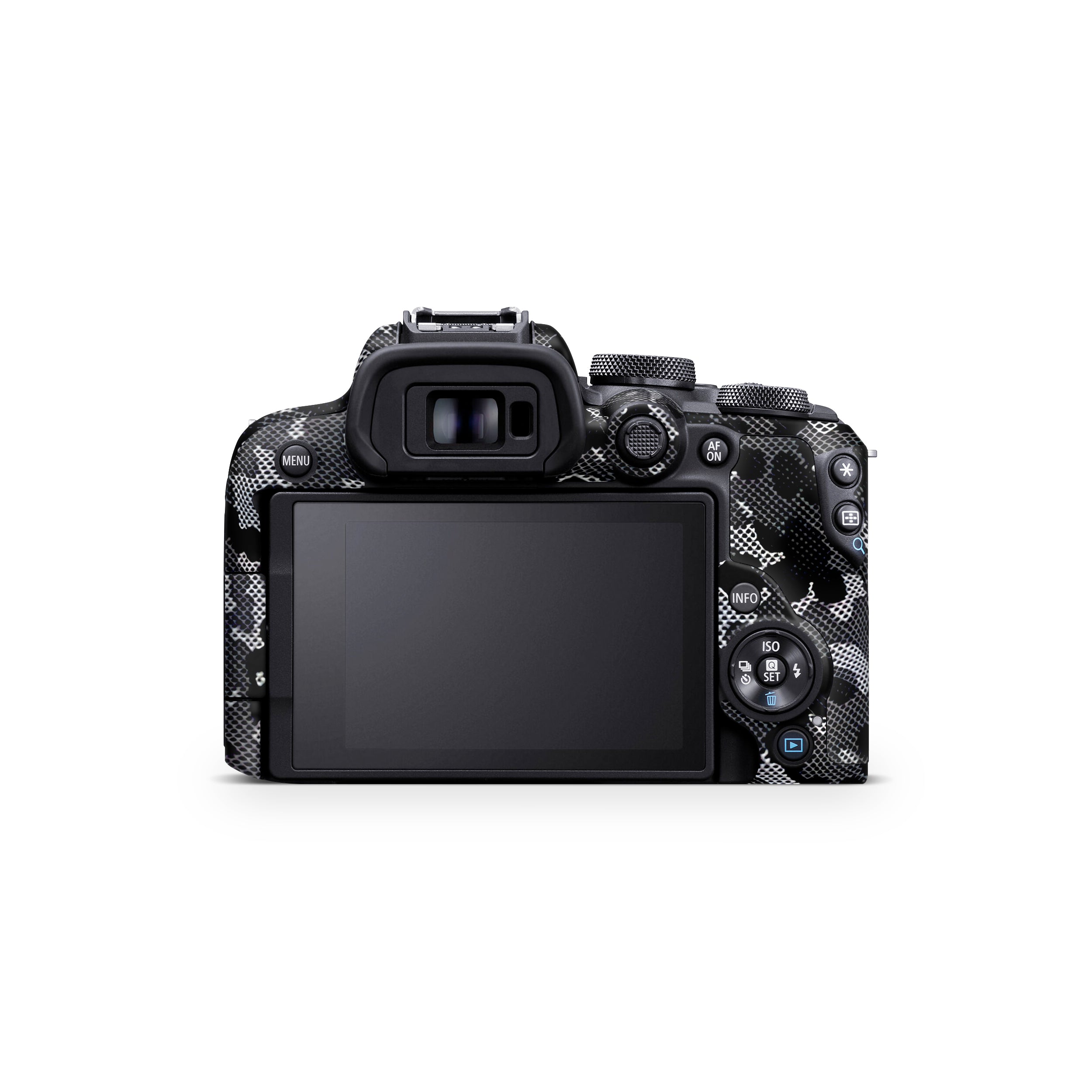 Stealth Grey Camo Canon EOS R10 Camera Skin