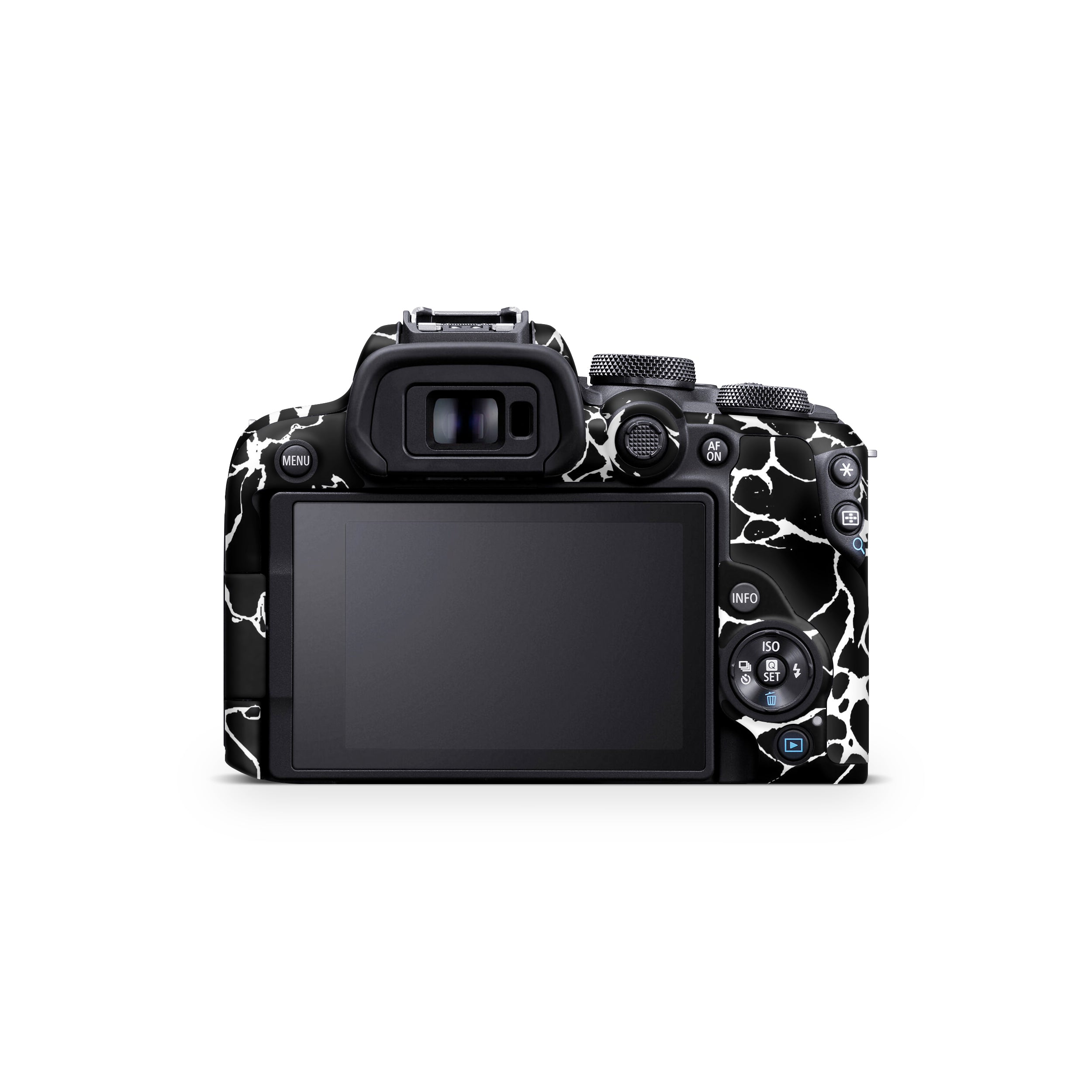 White Web Canon EOS R10 Camera Skin