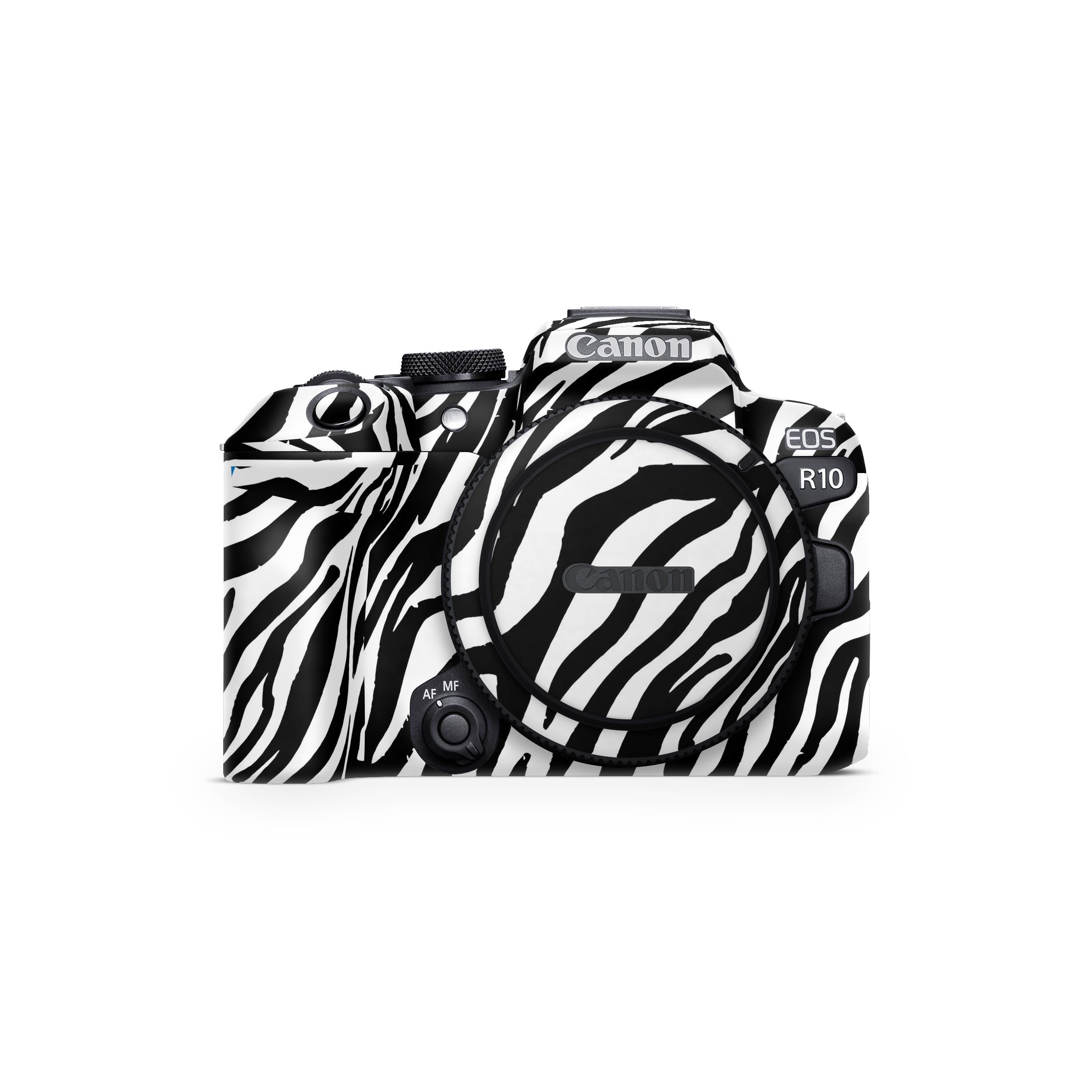 Classic Zebra Stripes Canon EOS R10 Camera Skin