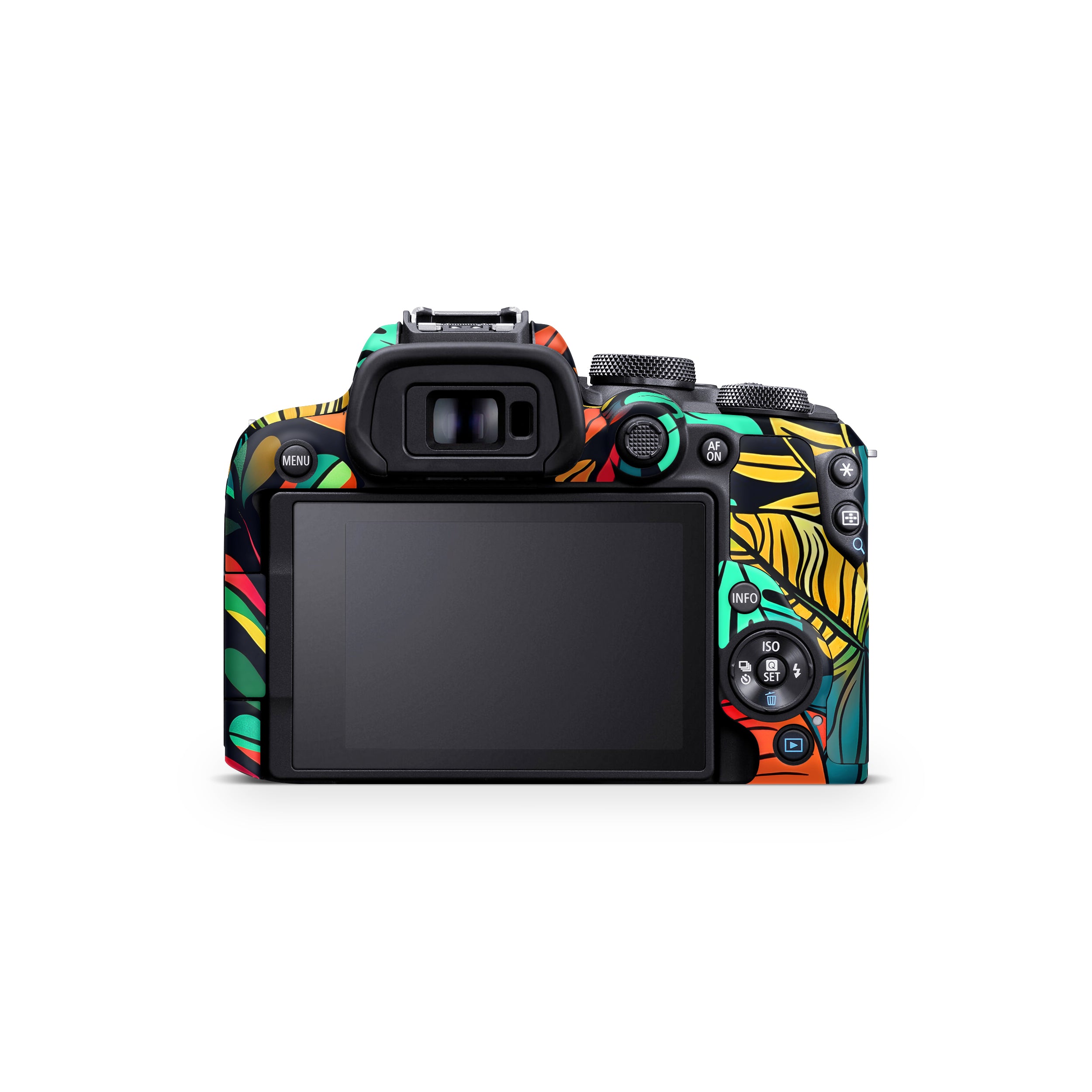 Tropical Jungle Leaves Canon EOS R10 Camera Skin