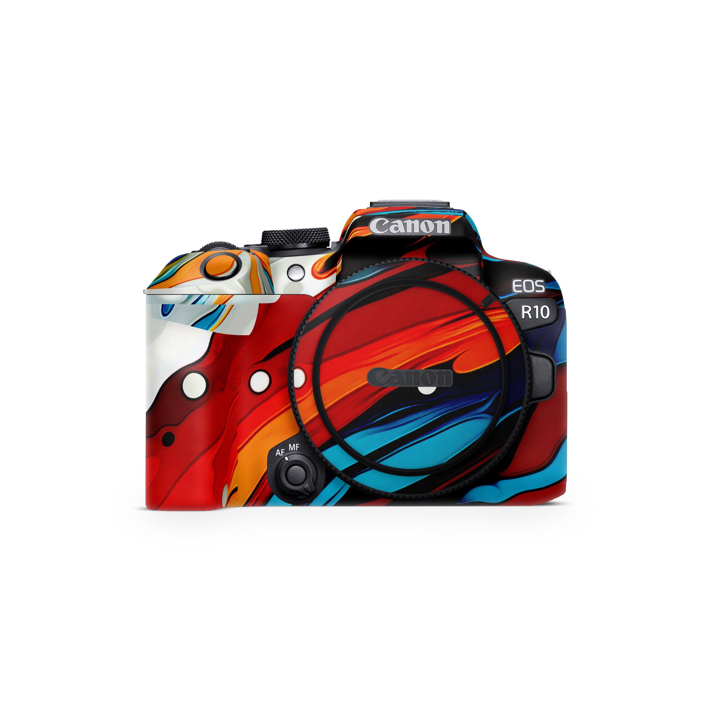 Fire & Ice Flow Canon EOS R10 Camera Skin