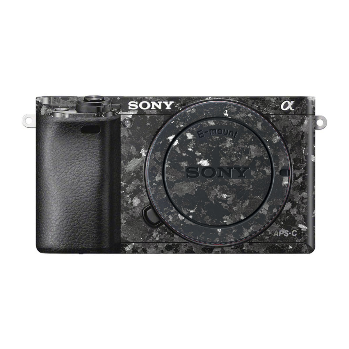 Black Granite Sony A6000 Camera Skins
