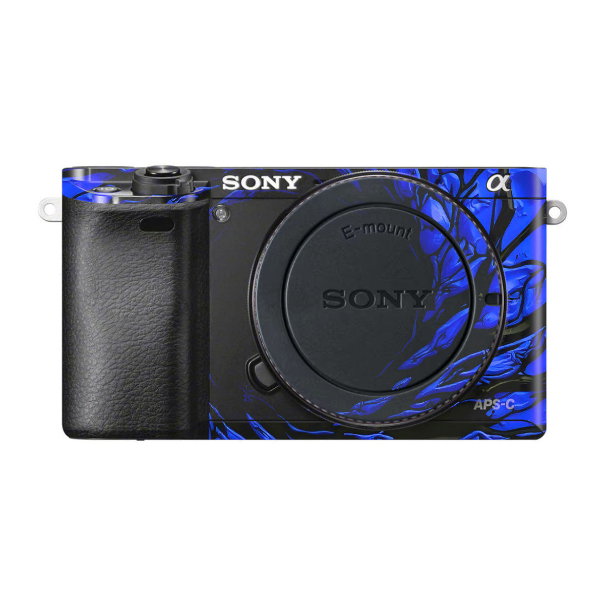 Venom Blue Sony A6000 Camera Skins