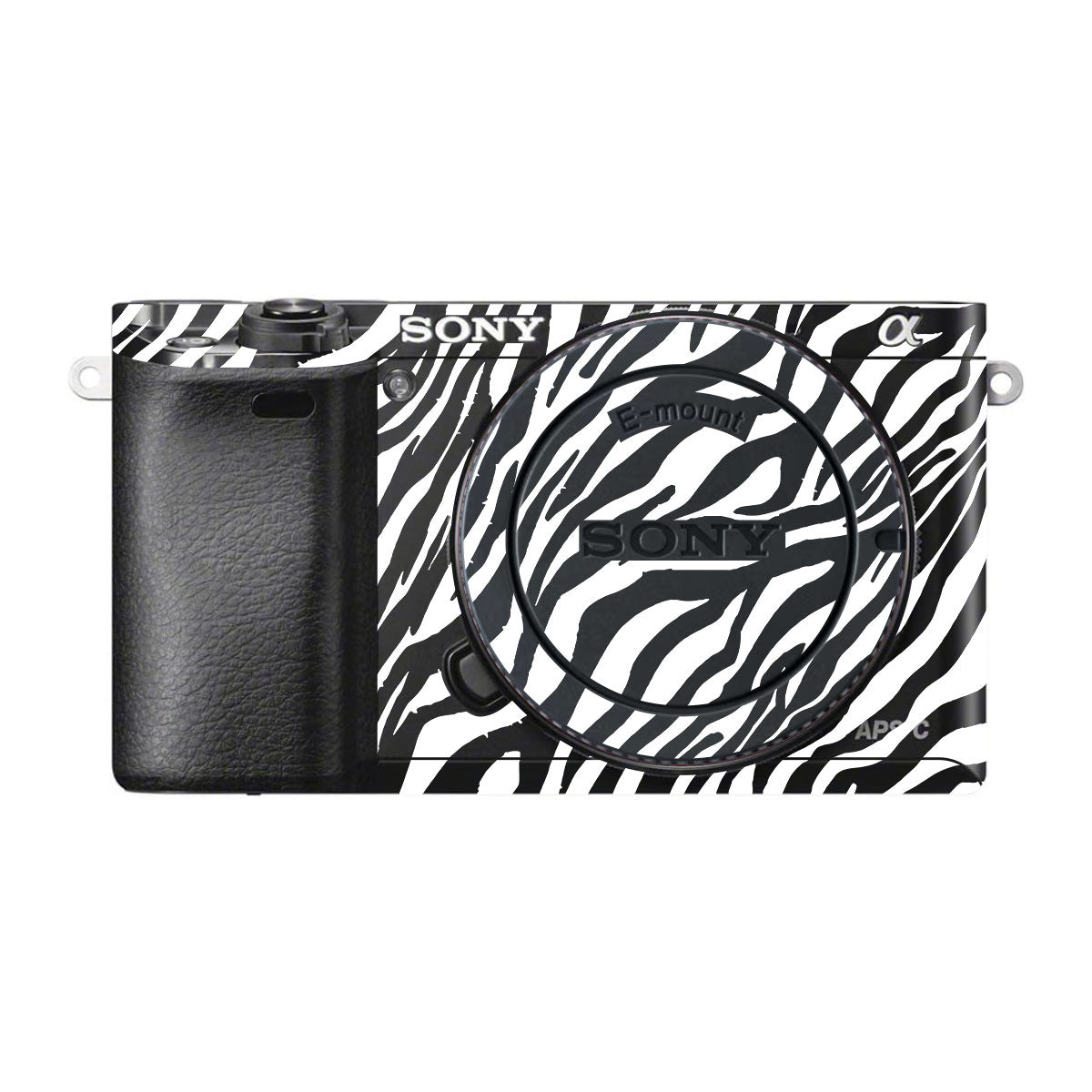 Classic Zebra Stripes Sony A6000 Camera Skins