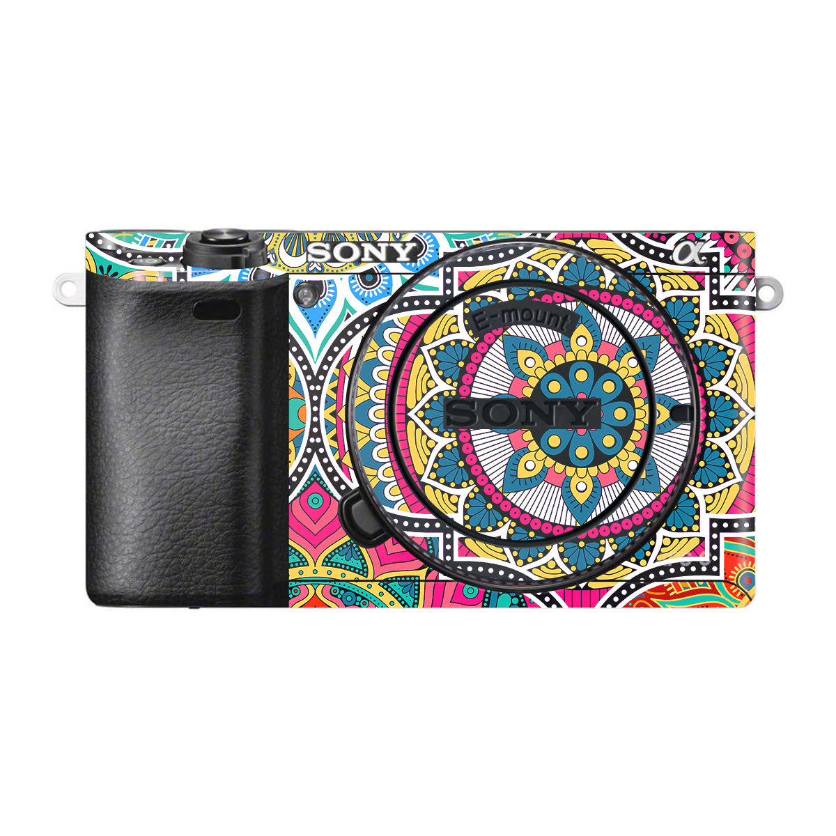 Boho Mandala Tile Pattern Sony A6000 Camera Skins
