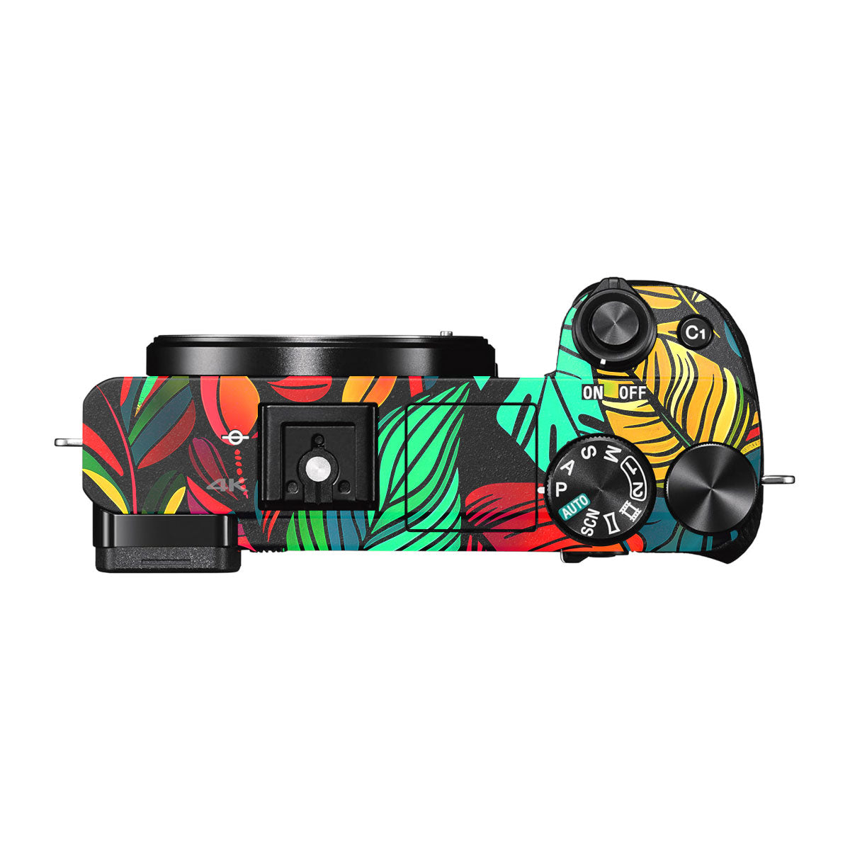 Tropical Jungle Leaves Sony A6000 Camera Skins