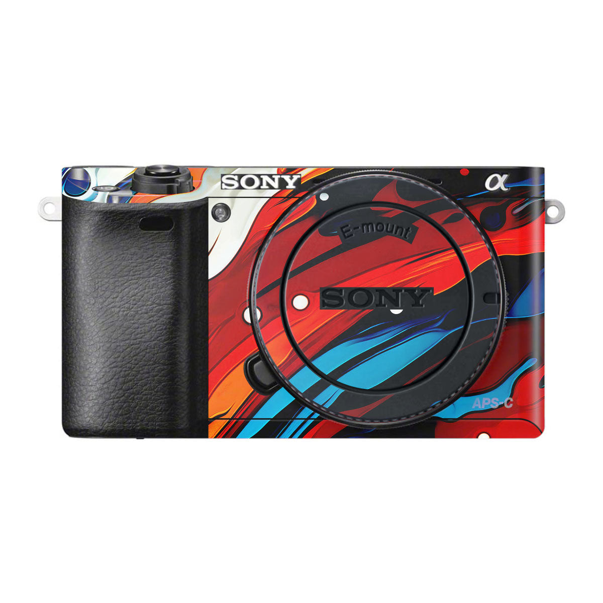 Fire & Ice Flow Sony A6000 Camera Skins