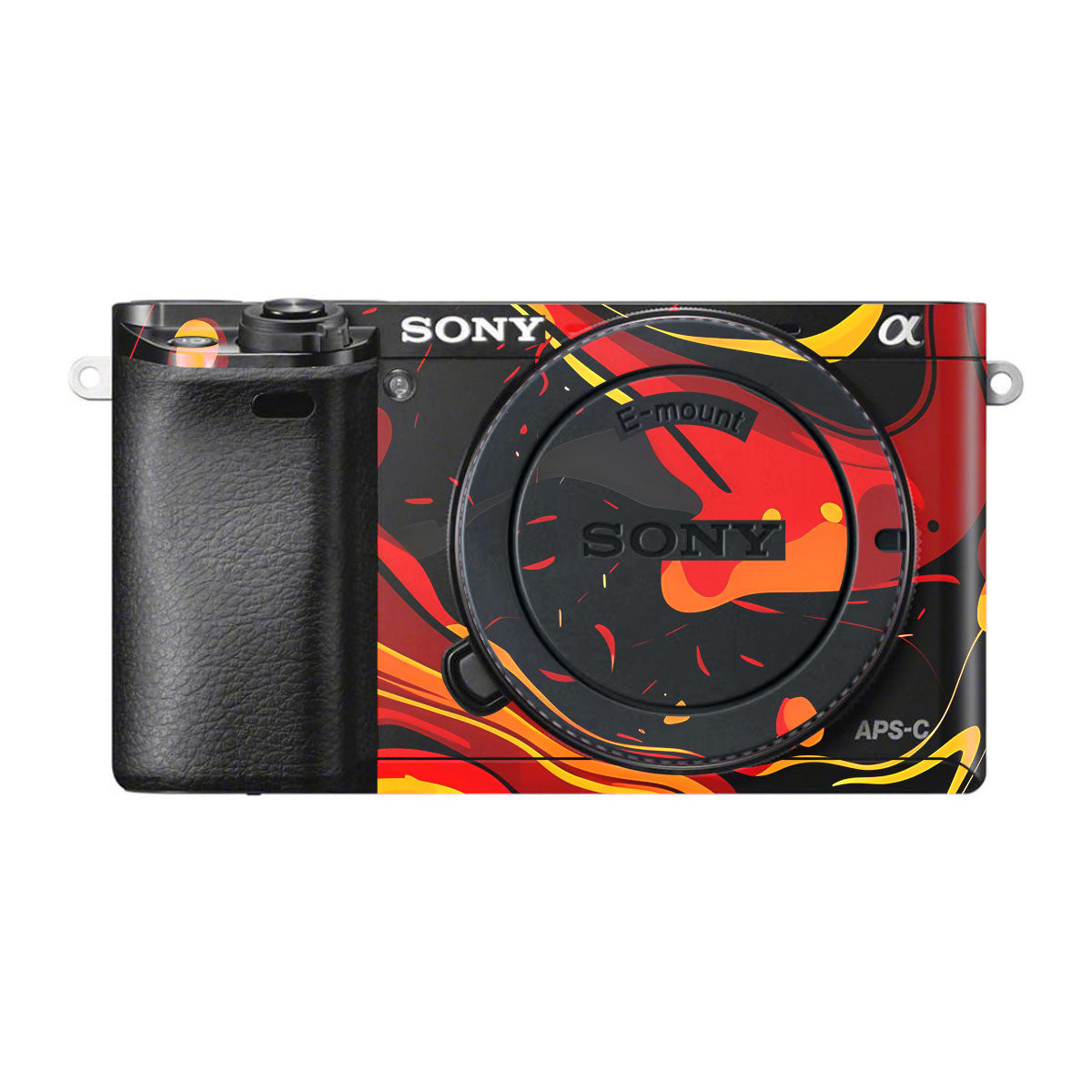 Lava Burst Sony A6300 Camera Skins