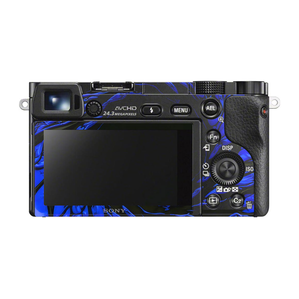Venom Blue Sony A6300 Camera Skins