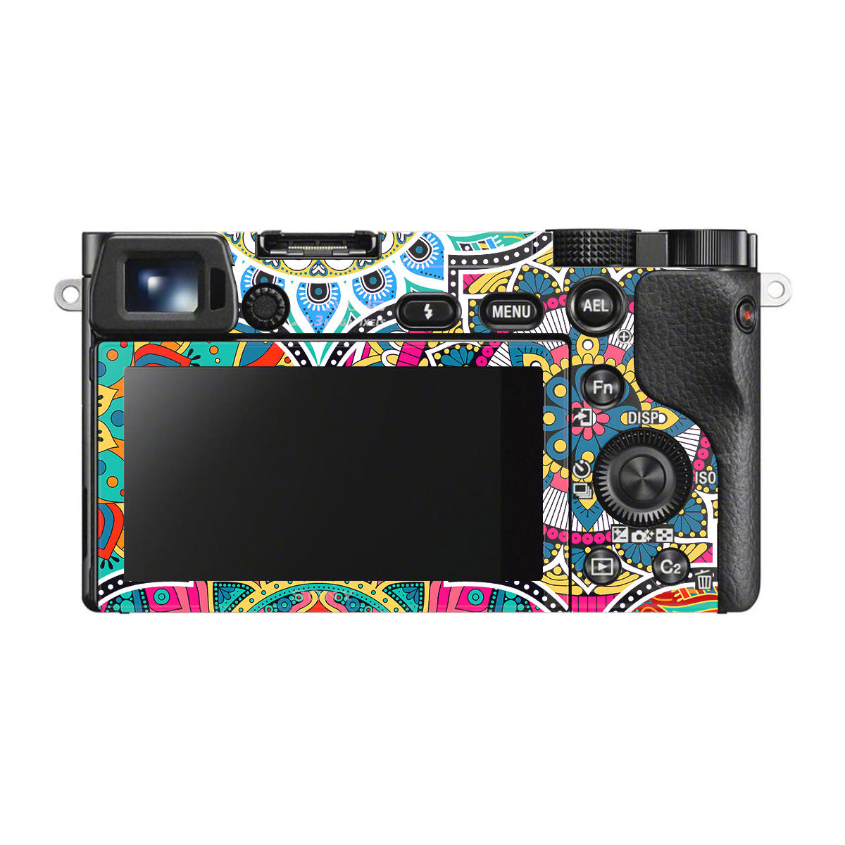 Boho Mandala Tile Pattern Sony A6300 Camera Skins
