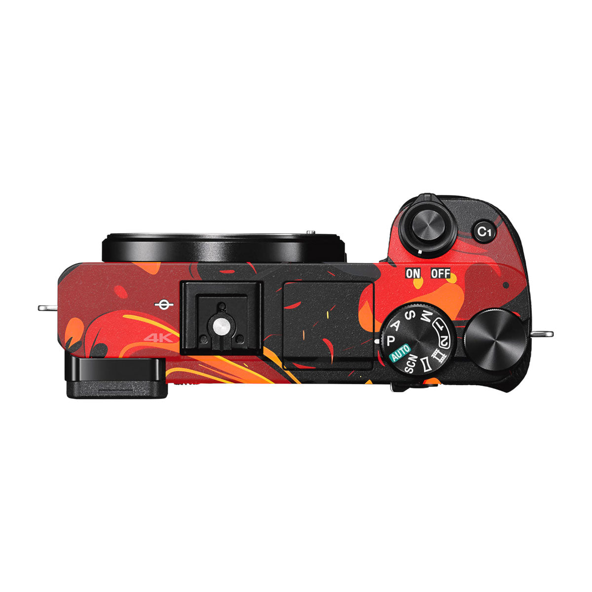 Lava Burst Sony A6500 Camera Skins