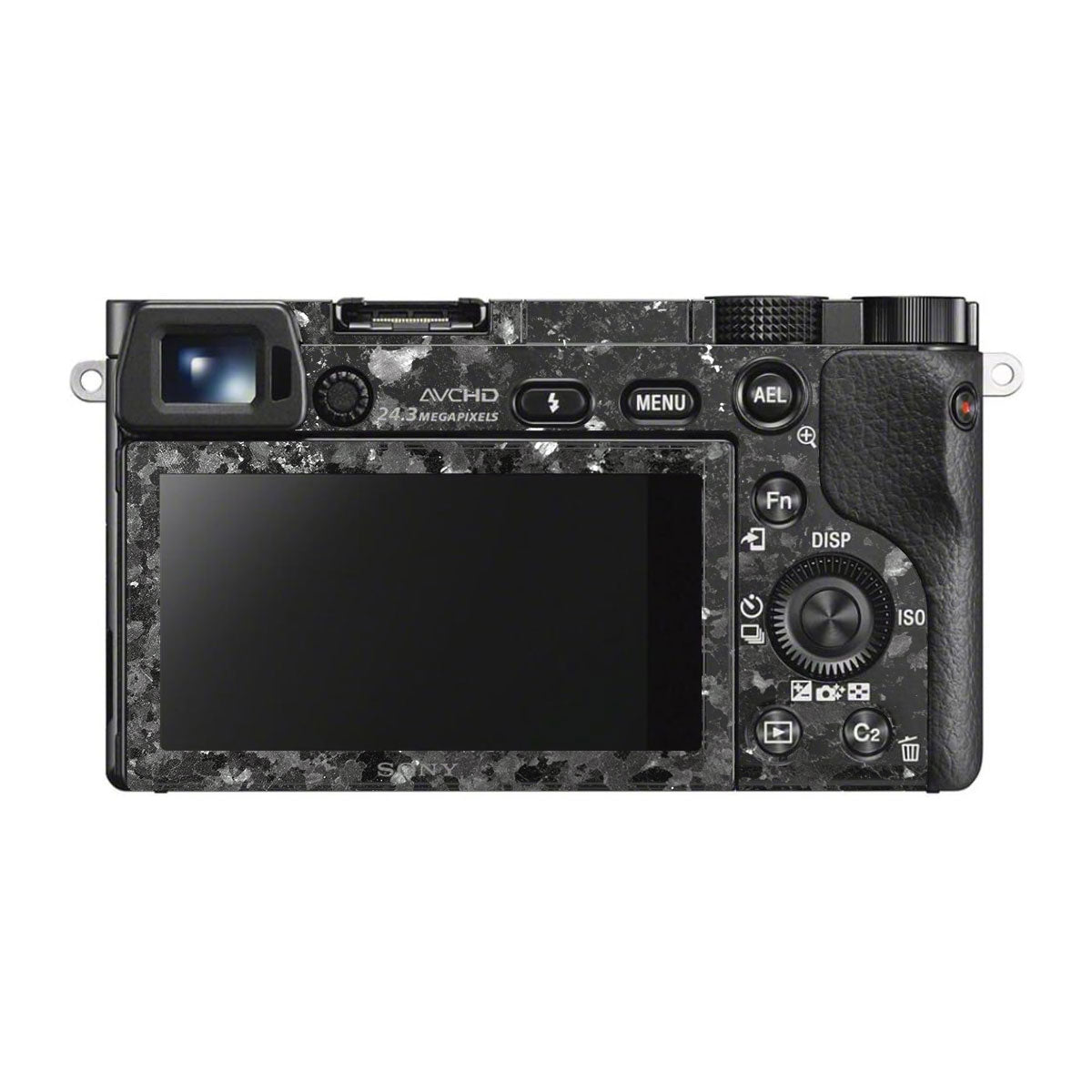 Black Granite Sony A6500 Camera Skins