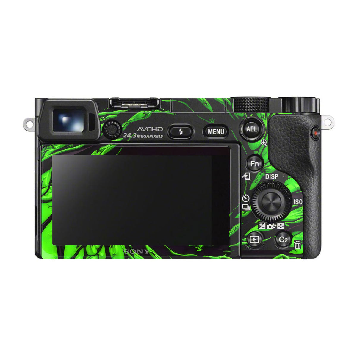 Venom Green Sony A6500 Camera Skins