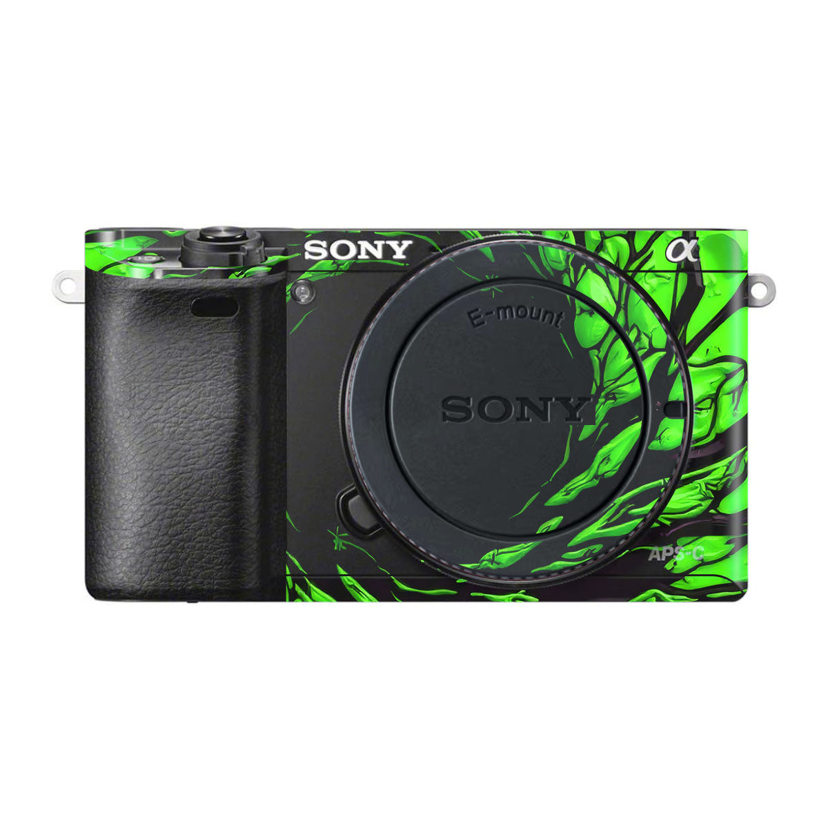 Venom Green Sony A6500 Camera Skins
