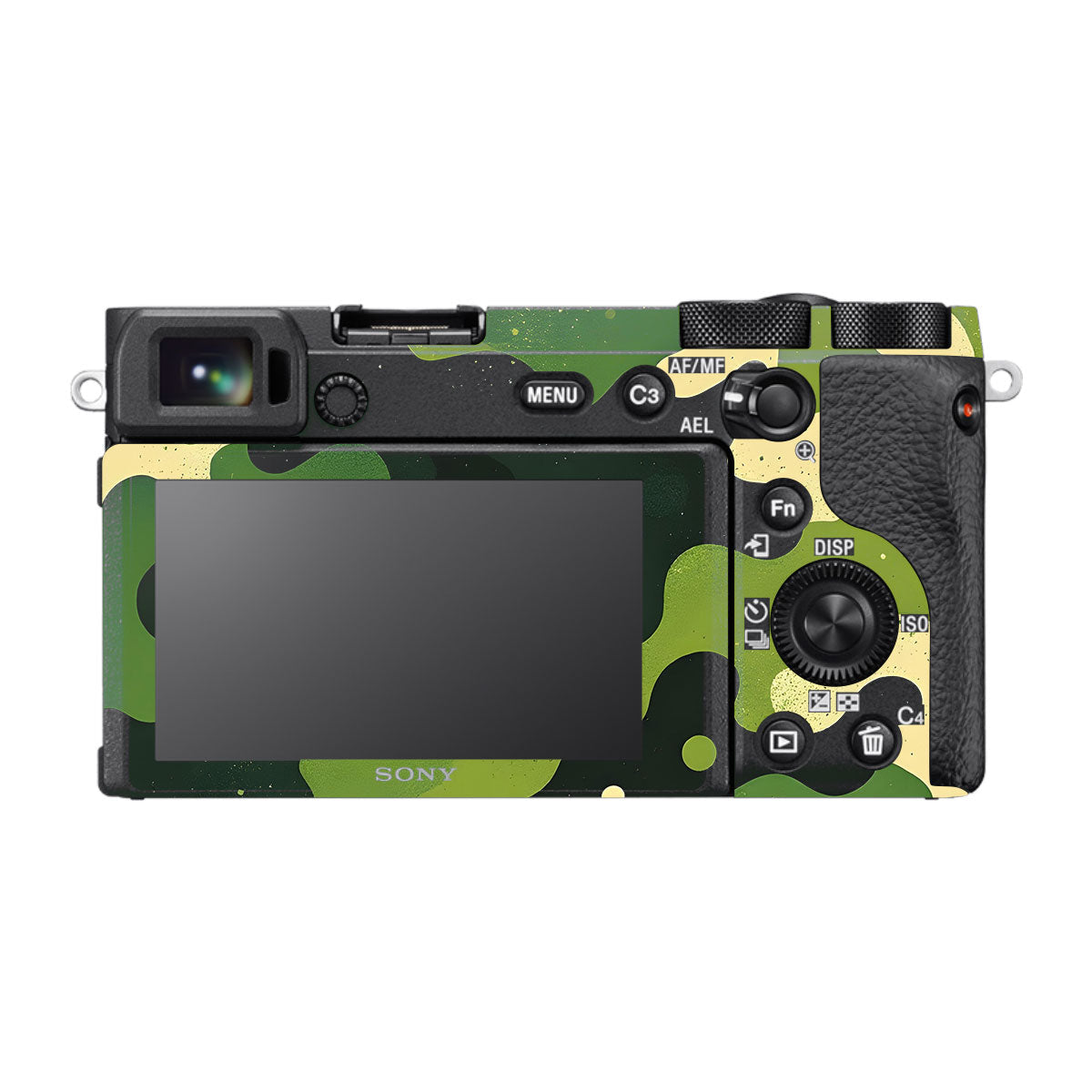 Camouflage Pattern Sony A6600 Camera Skins