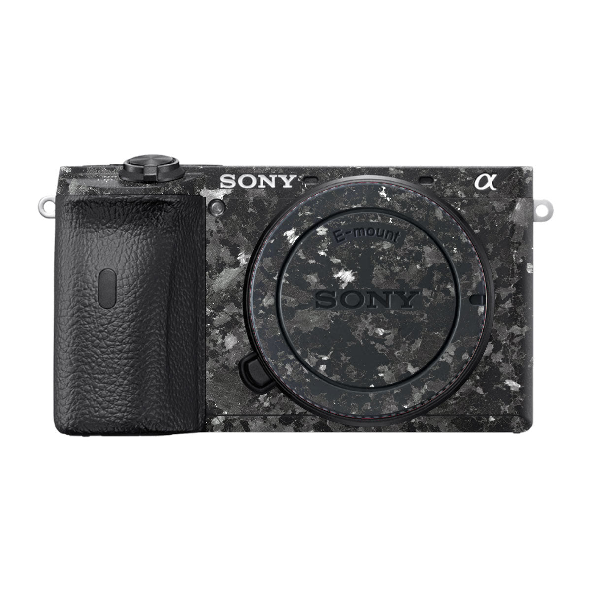 Black Granite Sony A6600 Camera Skins