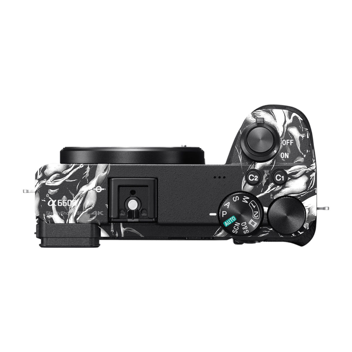 Venom Black Sony A6600 Camera Skins
