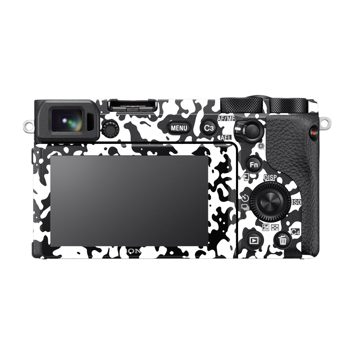 Snow Camo Sony A6600 Camera Skins