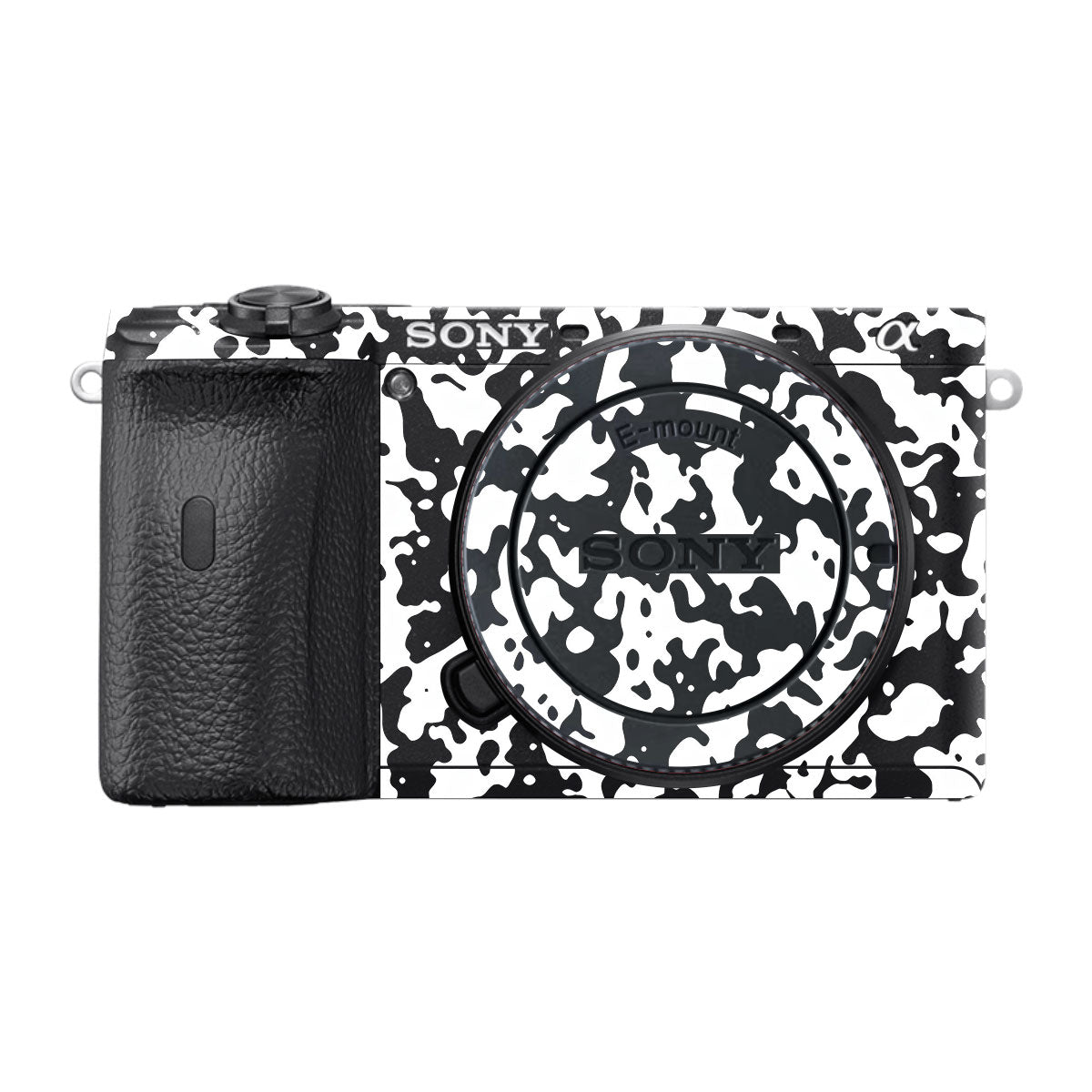 Snow Camo Sony A6600 Camera Skins