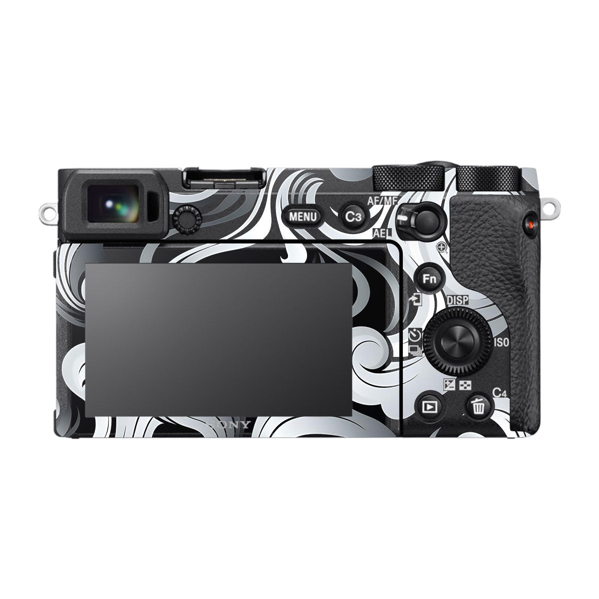 Smoke Swirl Sony A6600 Camera Skins
