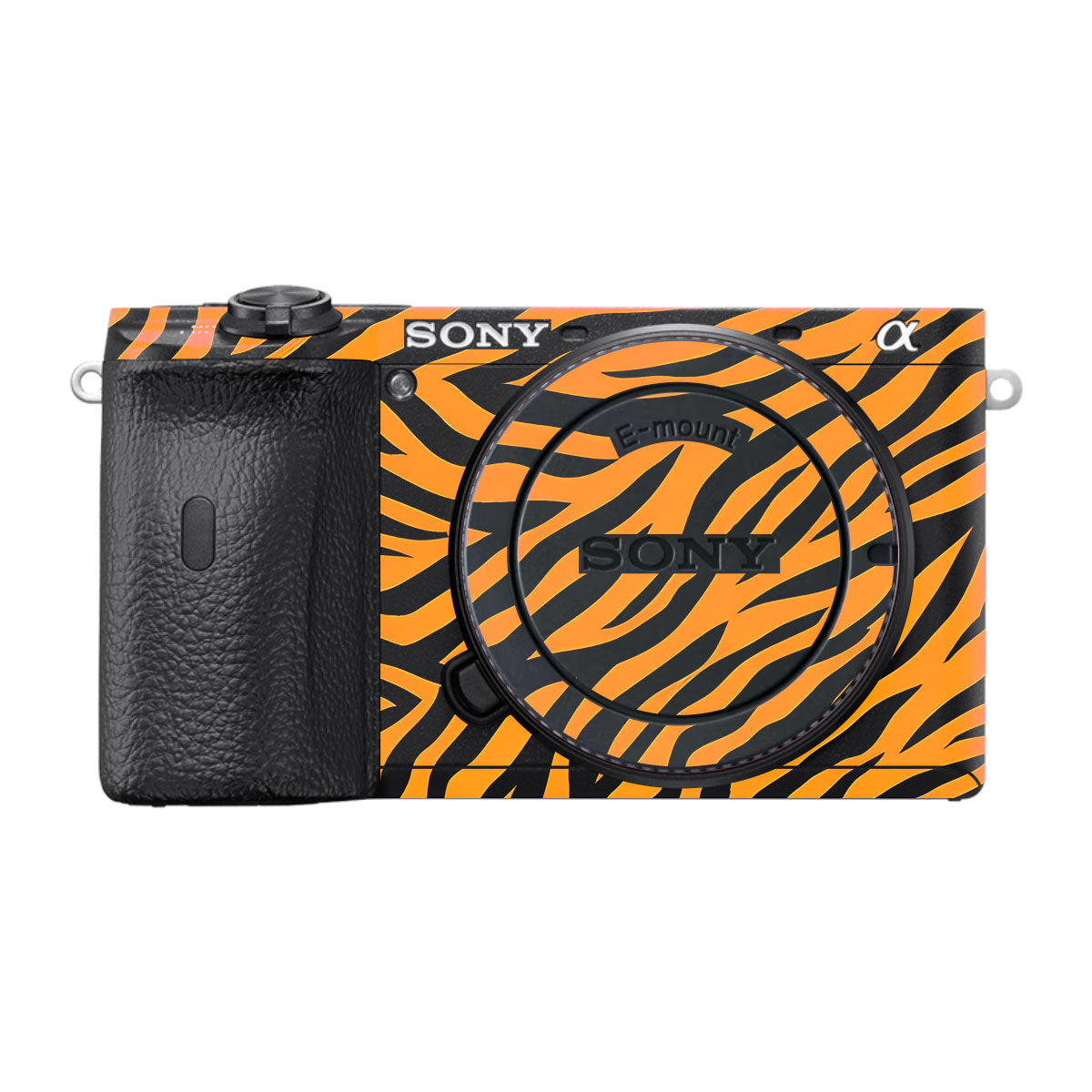 Zebra Gold Pattern Sony A6600 Camera Skins