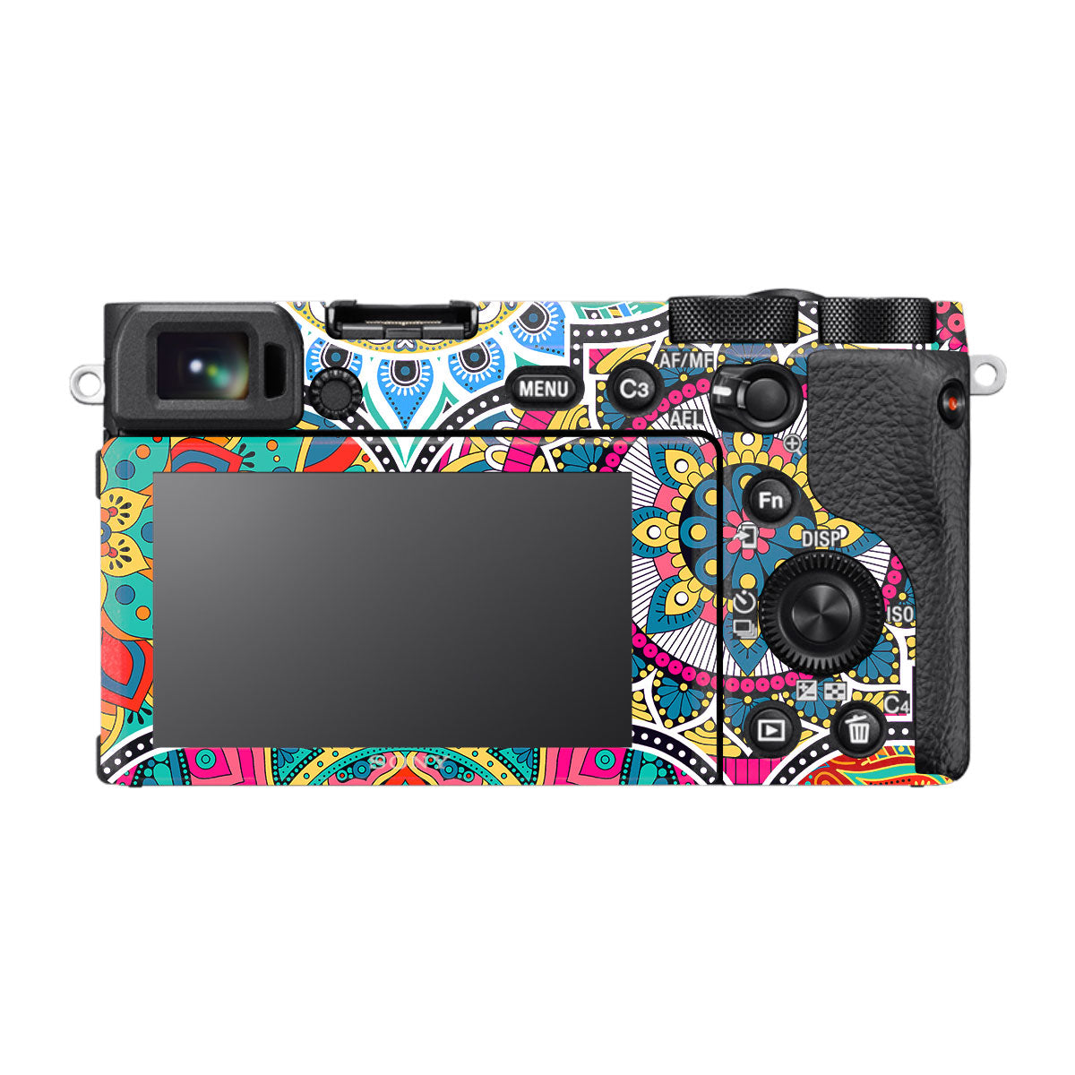 Boho Mandala Tile Pattern Sony A6600 Camera Skins