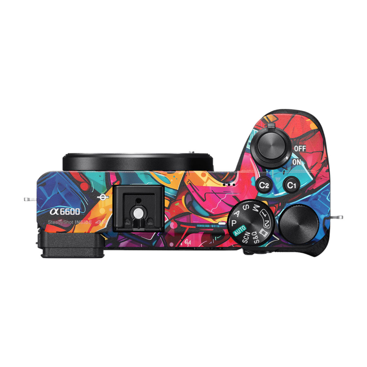 Urban Graffiti Explosion Sony A6600 Camera Skins