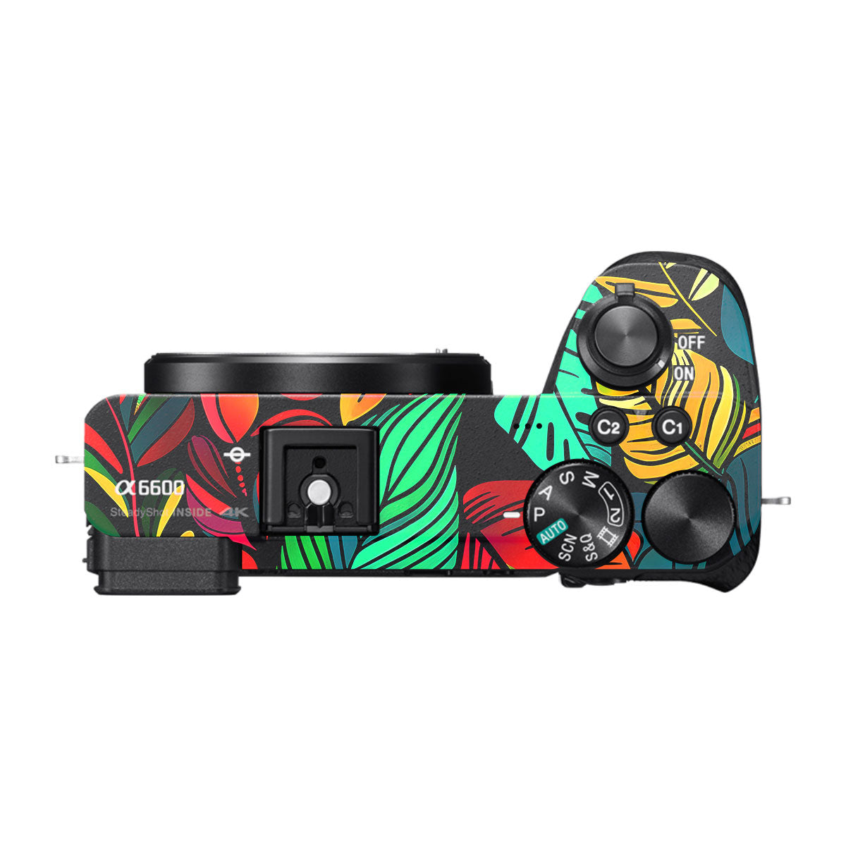 Tropical Jungle Leaves Sony A6600 Camera Skins