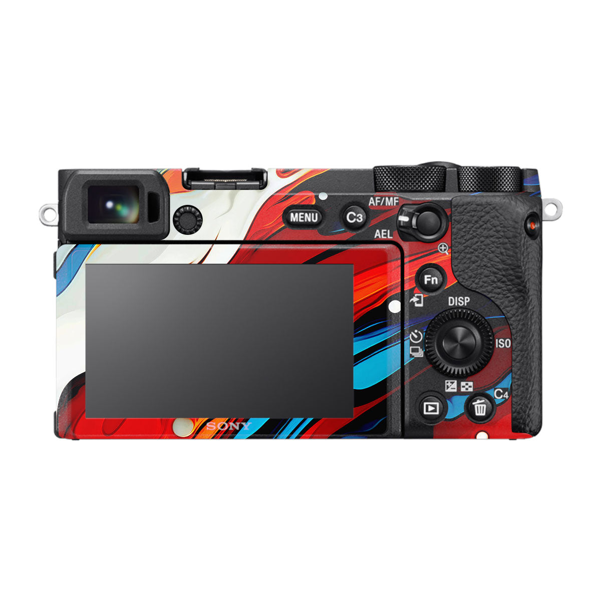 Fire & Ice Flow Sony A6600 Camera Skins