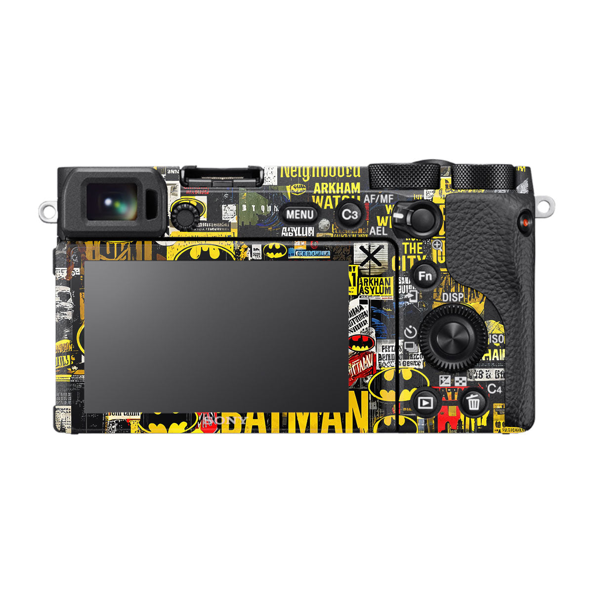 Batman Collage Sony A6600 Camera Skins