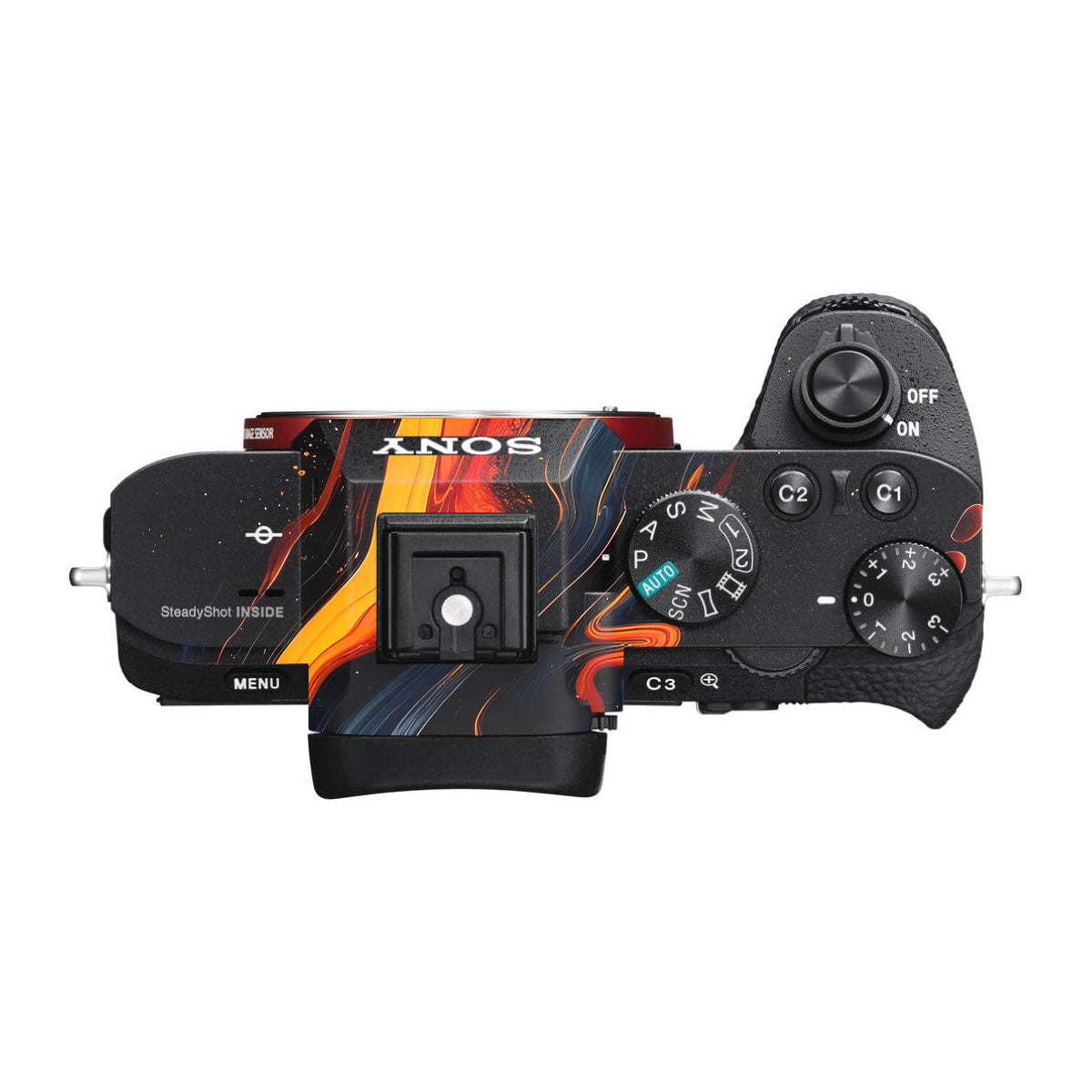 Lava Marble Sony A7S II Camera Skins
