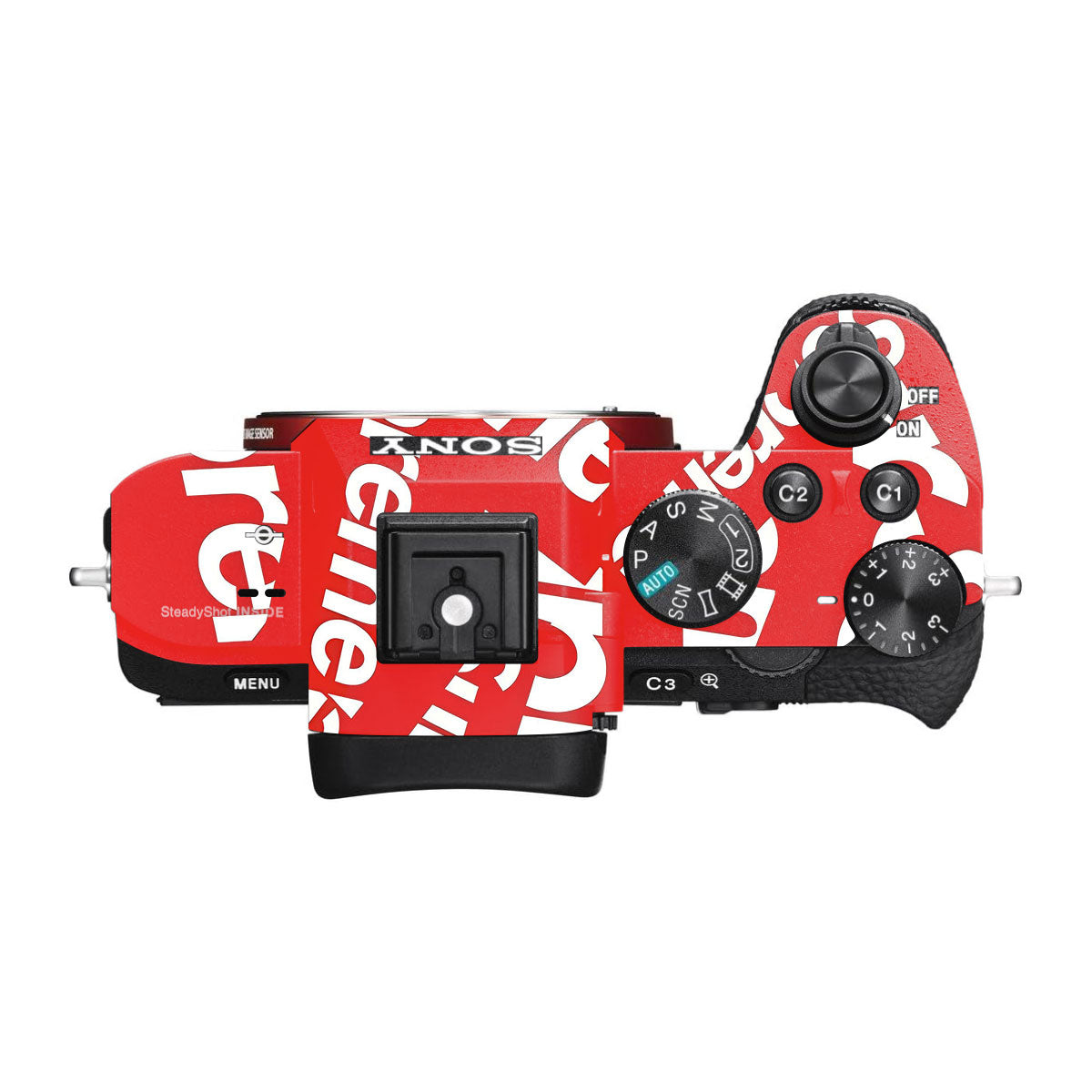 Supreme Red Sony A7S II Camera Skins