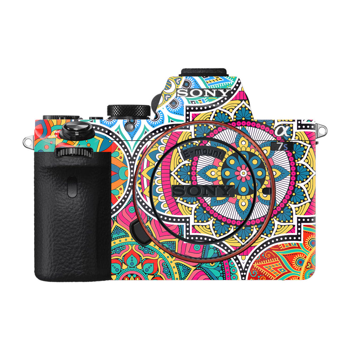 Boho Mandala Tile Pattern Sony A7S II Camera Skins