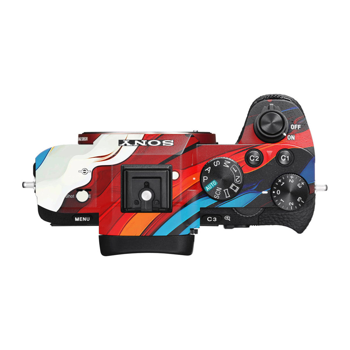 Fire & Ice Flow Sony A7S II Camera Skins