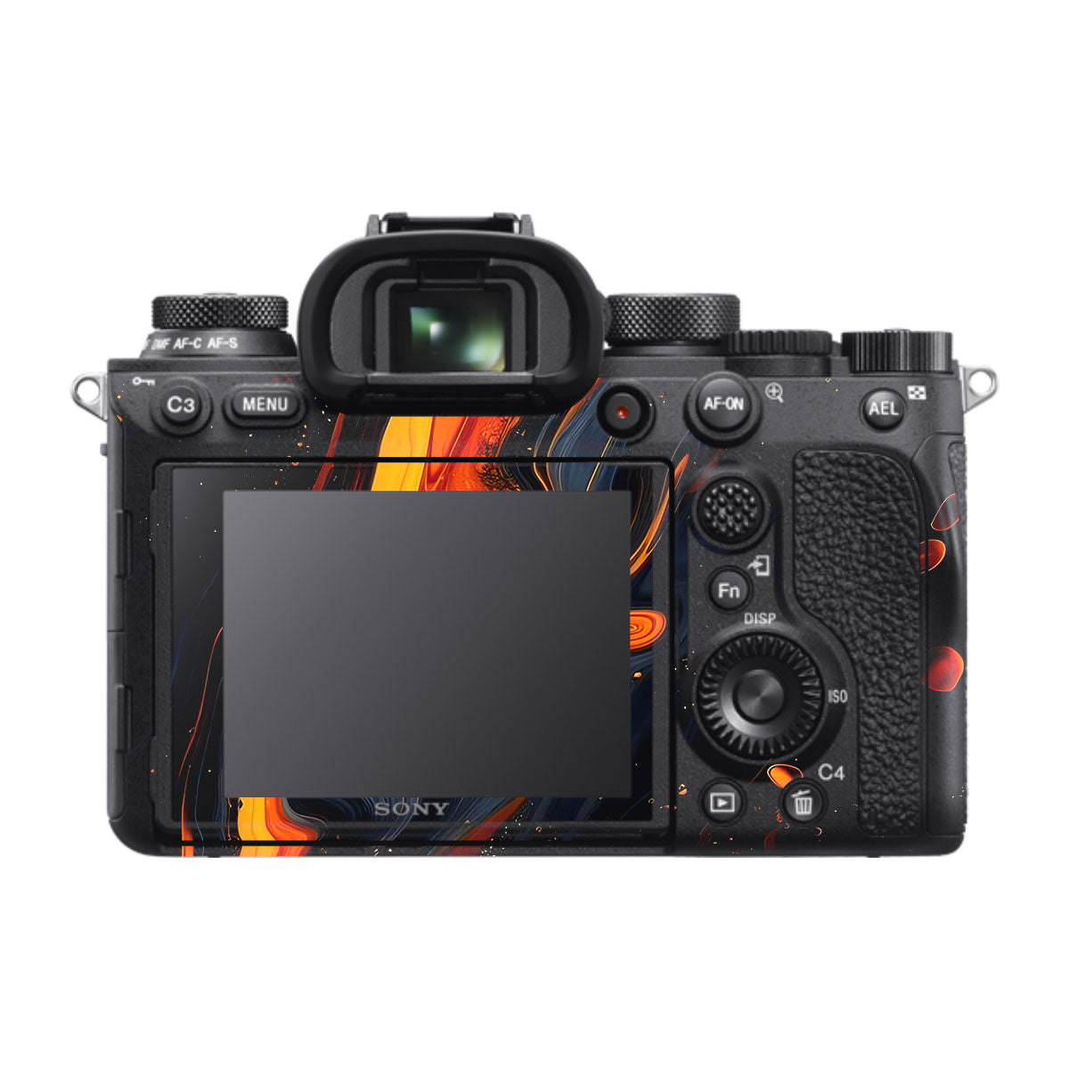 Lava Marble Sony A9 Camera Skins