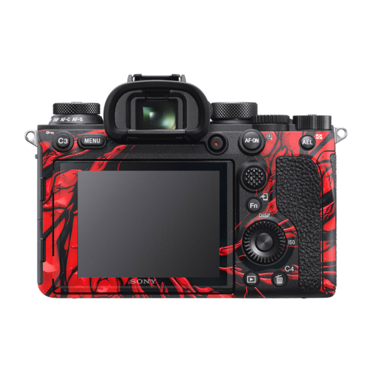 Venom Red Sony A9 Camera Skins