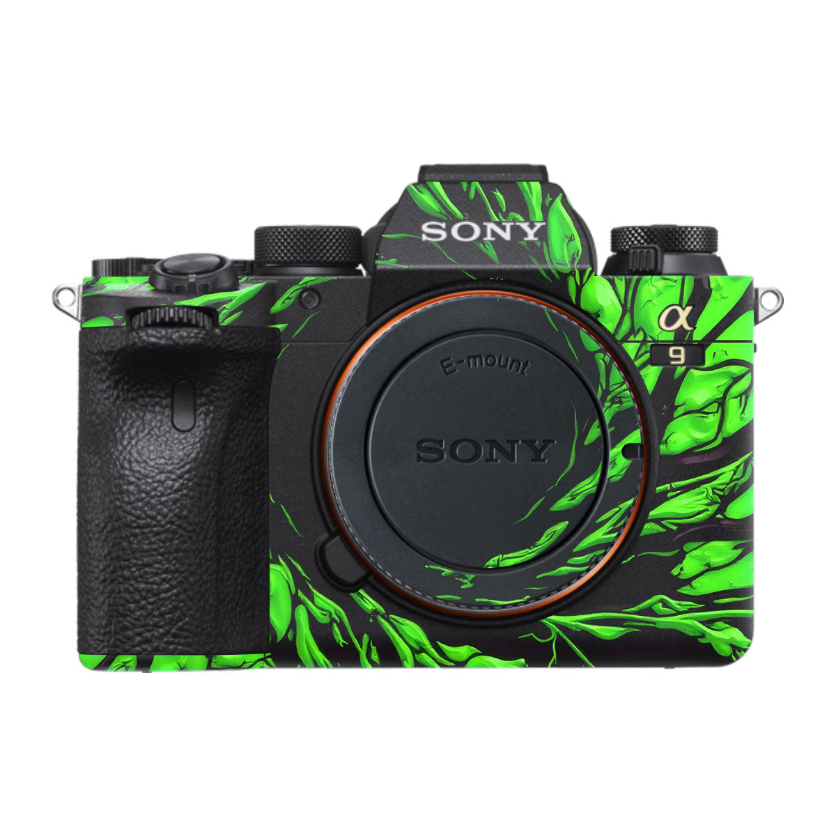 Venom Green Sony A9 Camera Skins
