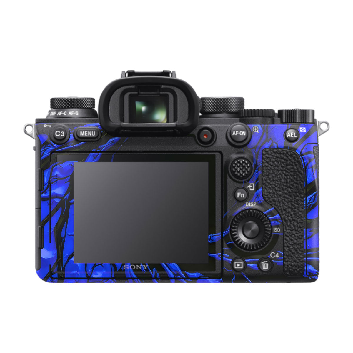 Venom Blue Sony A9 Camera Skins