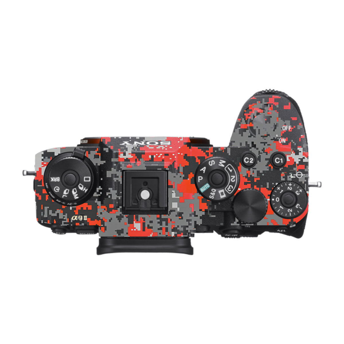 Inferno Pixel Sony A9 Camera Skins
