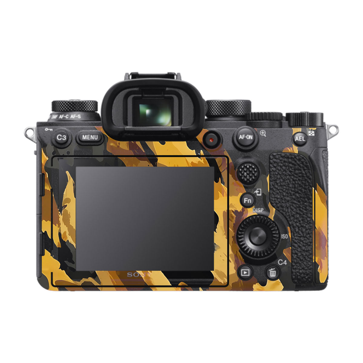 Camo Tiger Blend Sony A9 Camera Skins