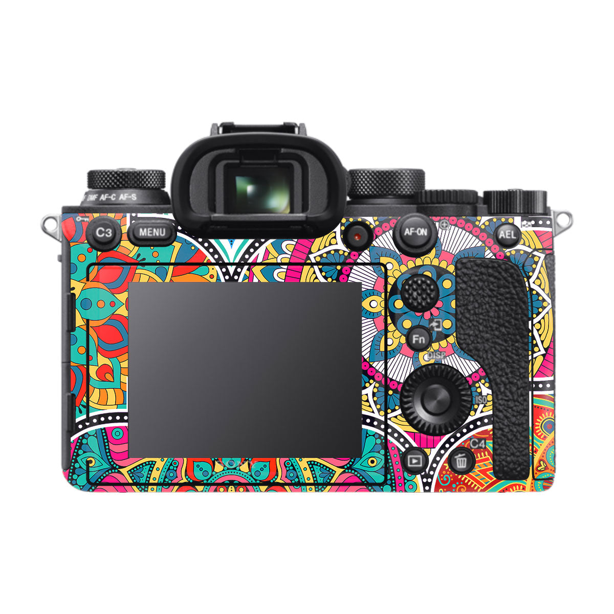 Boho Mandala Tile Pattern Sony A9 Camera Skins
