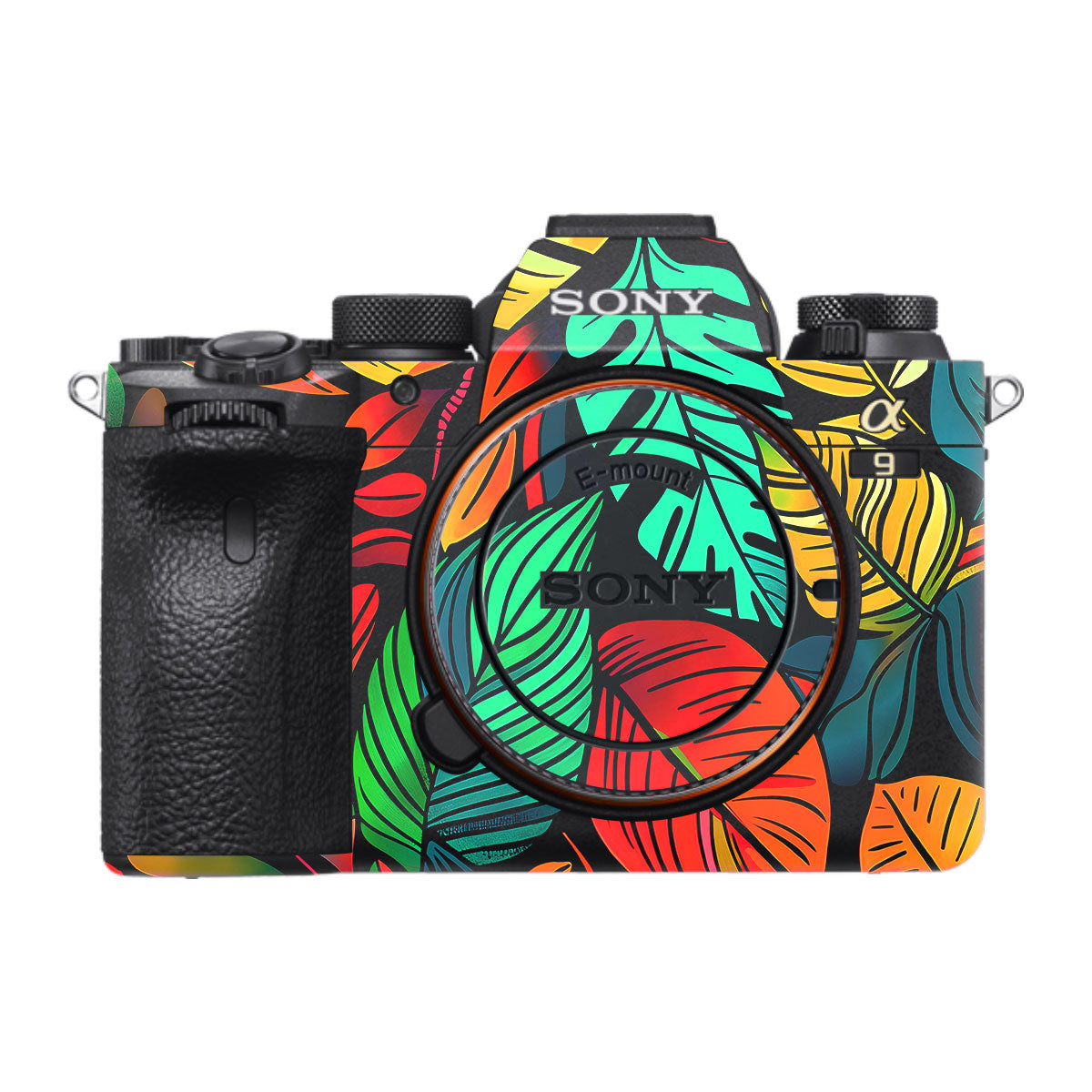Tropical Jungle Leaves Sony A9 Camera Skins
