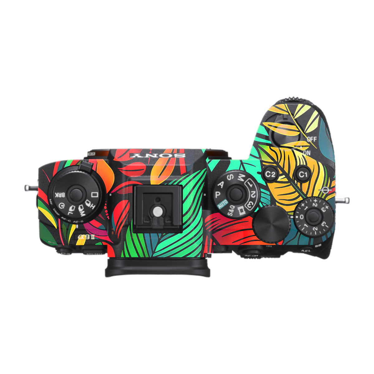 Tropical Jungle Leaves Sony A9 Camera Skins