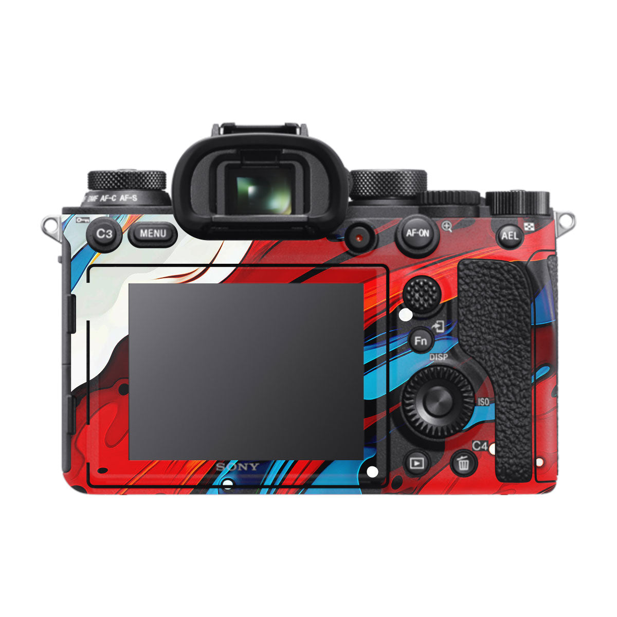 Fire & Ice Flow Sony A9 Camera Skins