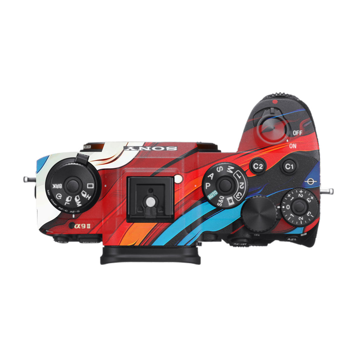 Fire & Ice Flow Sony A9 Camera Skins