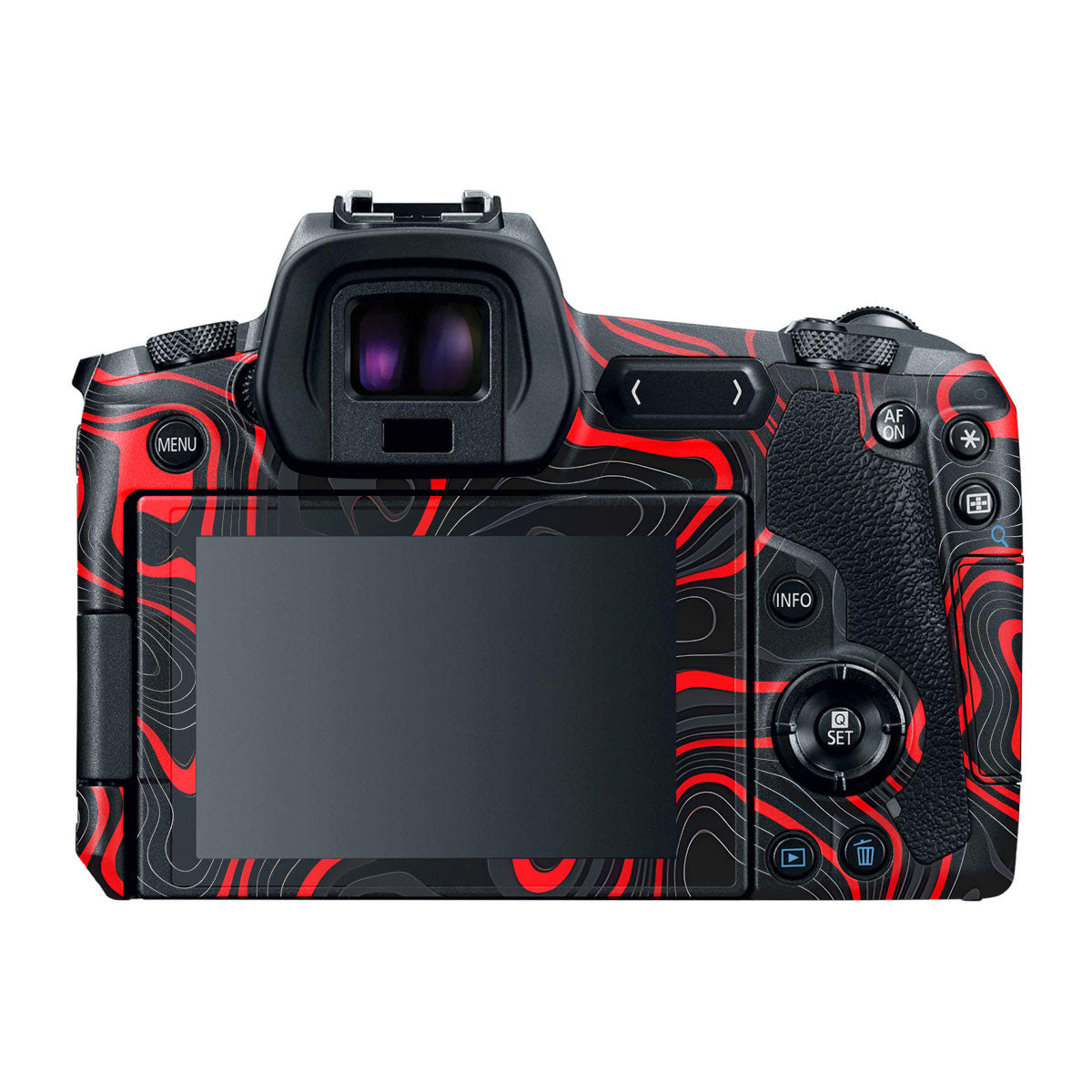 Crimson Waves Canon EOS R Camera Skins