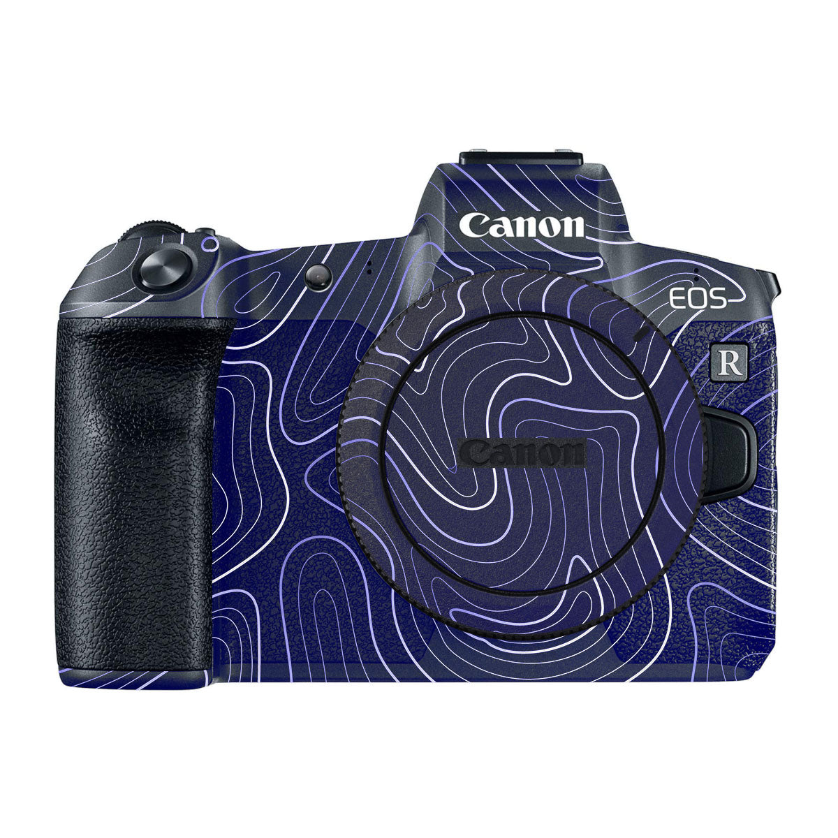 Deep Blue Contour Canon EOS R Camera Skins