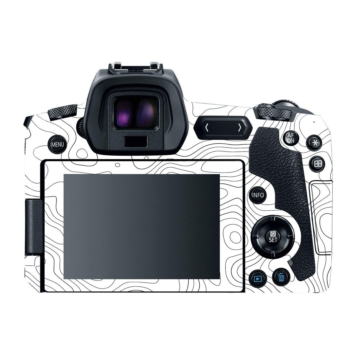 White Contour Design Canon EOS R Camera Skins